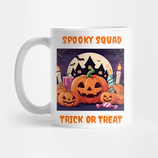 Spooky Squad Halloween Celebration Mug